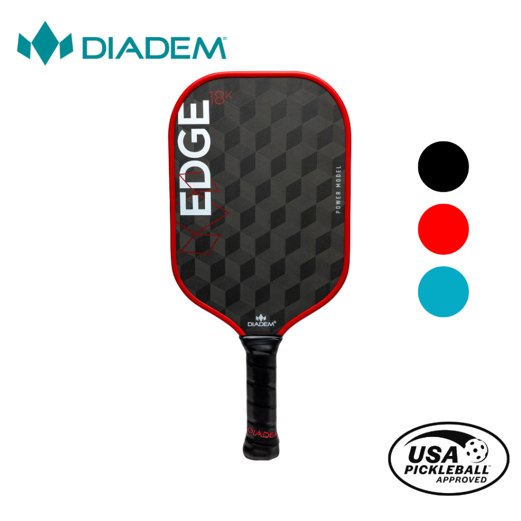 DIADEM EDGE 18K PICKLEBALL PADDLE (STANDARD/ POWER/ POWER PRO) - USAP CERTIFIED / DIADEM EDGE 18K PEDAL PICKLEBALL