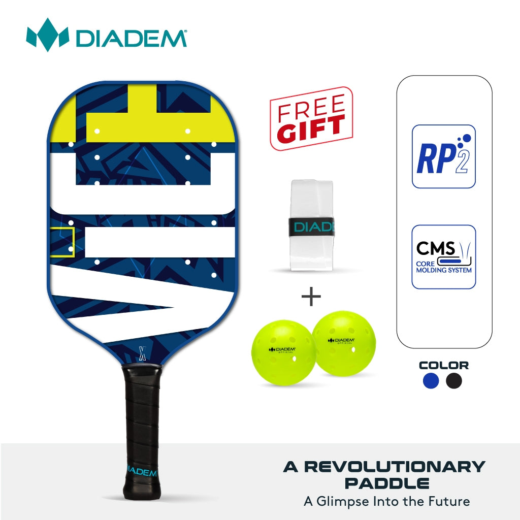 DIADEM VICE PICKLEBALL PADDLE - USAP CERTIFIED / DIADEM VICE PEDAL PICKLEBALL