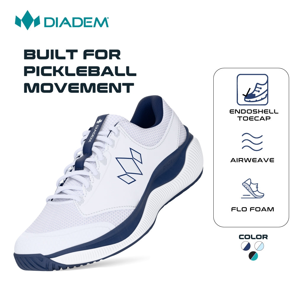 DIADEM MEN's COURT FLO HARD COURT PICKLEBALL SHOE | COMFORT FOCUSED