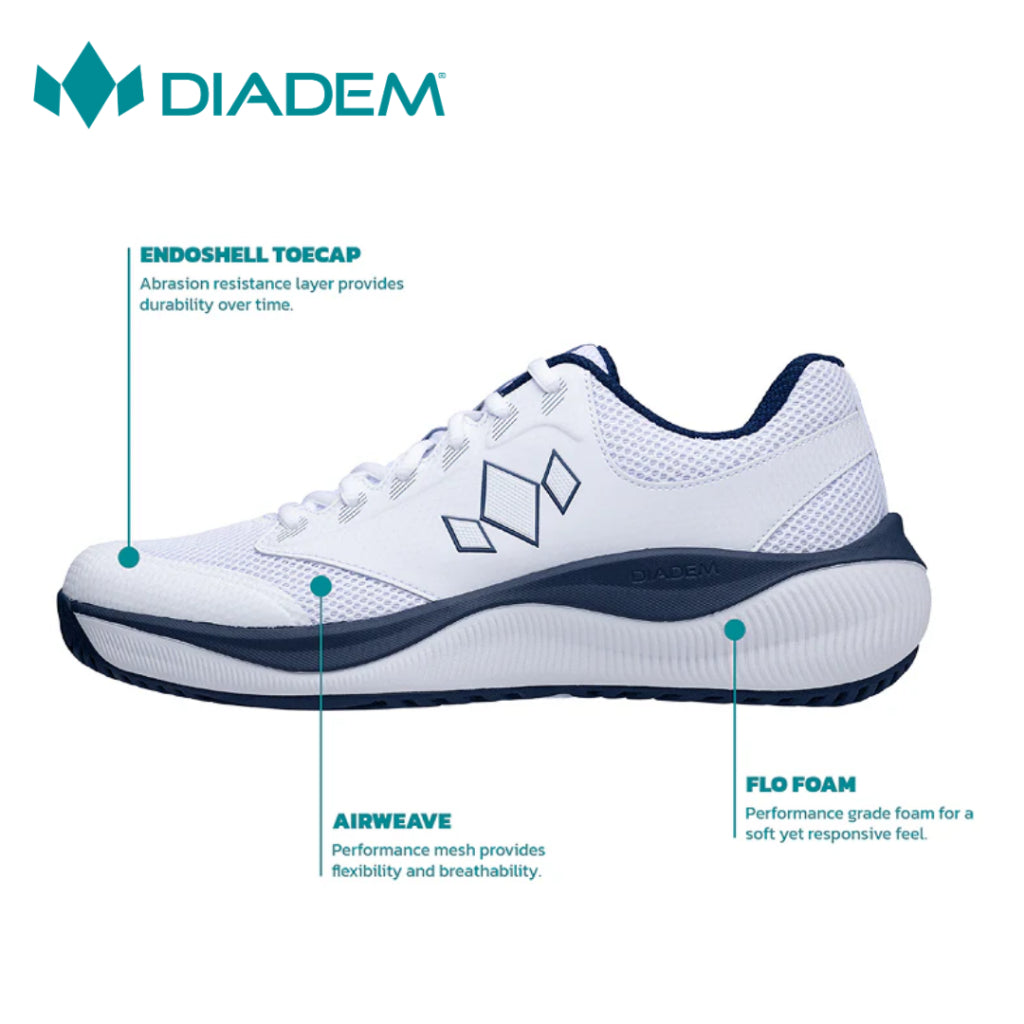 DIADEM WOMEN's COURT FLO HARD COURT PICKLEBALL SHOE | COMFORT FOCUSED