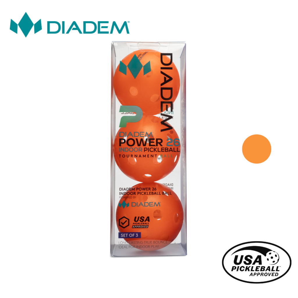 DIADEM OFFICIAL TOURNAMENT STANDARD PICKLEBALL INDOOR BALL